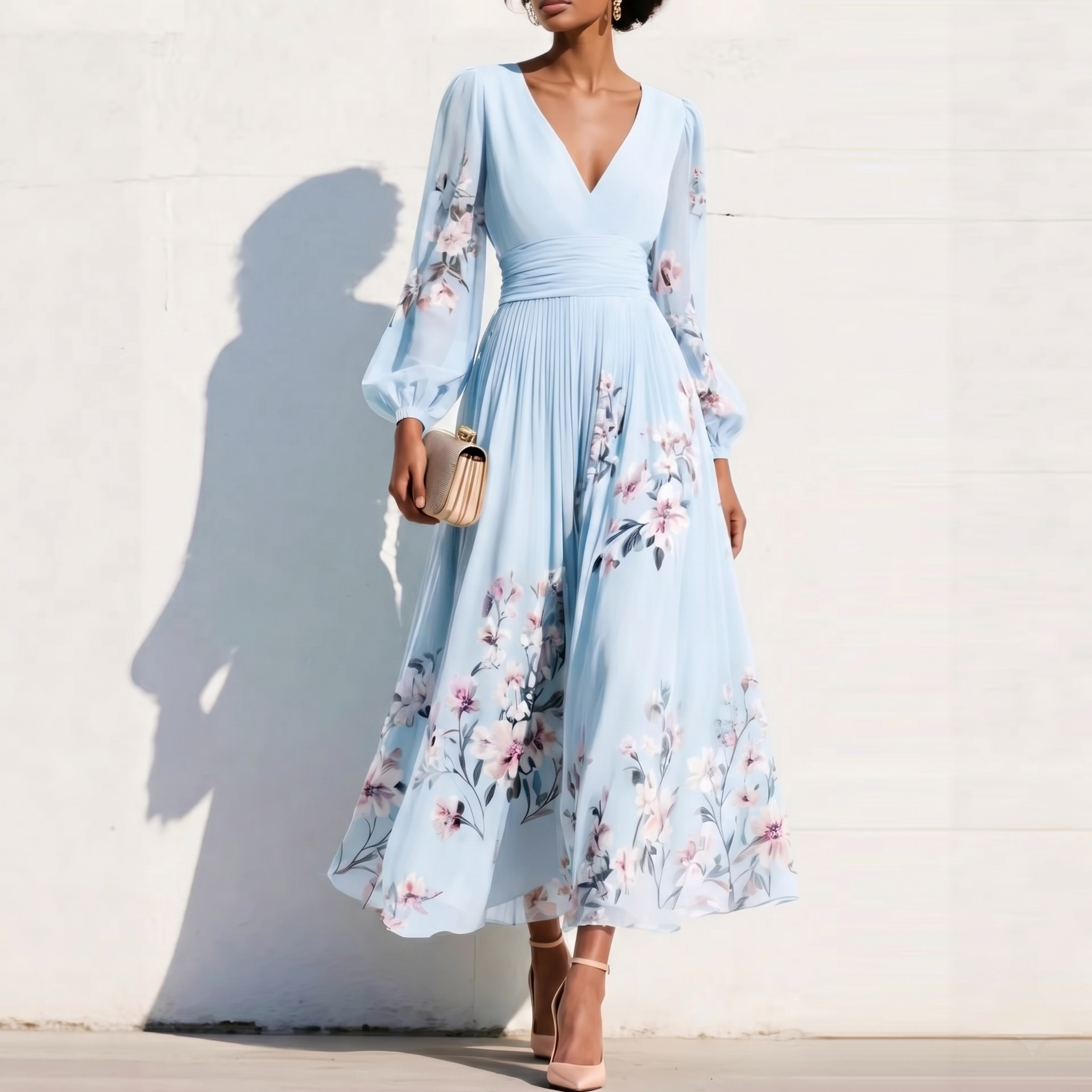NIRENA | Rochie midi