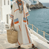 Constance – Rochie Caftan Albastră din Grecia