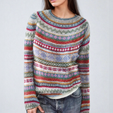 Anna | Pulover cu Model Nordic Tradițional