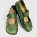 Ileana | Pantofi Mary Jane cu Aspect Patinat Monique