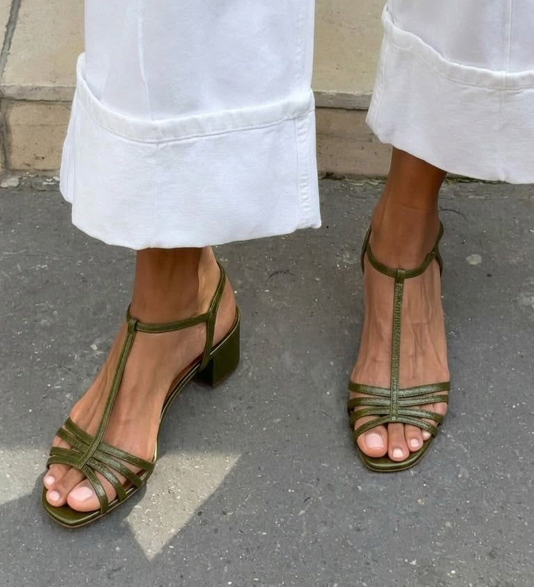 Allegra | Sandale Aurii Eleganță Zilnică