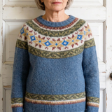Tamara | Pulover retro stilat