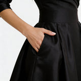 Ceryn | Rochie Midi din Satin