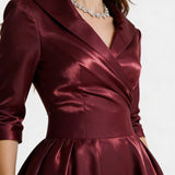 Ceryn | Rochie Midi din Satin