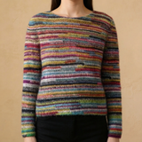 Aneta | Pulover retro plăcut