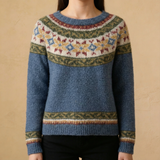 Tamara | Pulover retro stilat