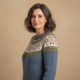 Tamara | Pulover retro stilat