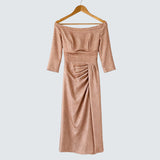 Apolonia | Rochie midi stilată