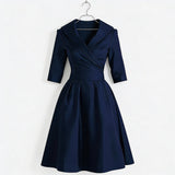 Ceryn | Rochie Midi din Satin