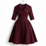 Ceryn | Rochie Midi din Satin