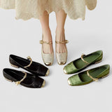 Ileana | Pantofi cu Aspect Satinat și Toc Ornamentat Camille
