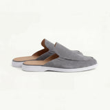 Mule Yacht din Suede Gri