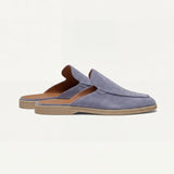 Mule Yacht din Suede Albastru Bebeluș