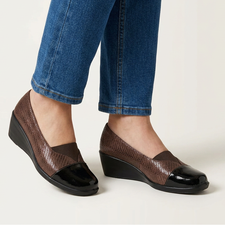 Ilenia - Mocasini elastici pentru damă
