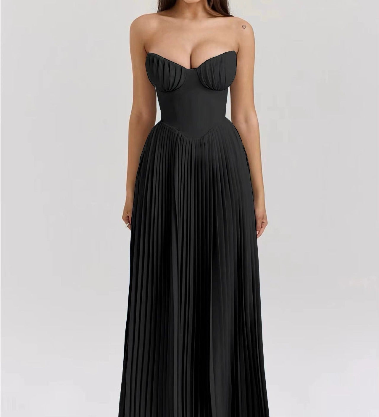 MARCELLA | Rochie maxi cu cădere delicată