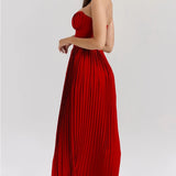 MARCELLA | Rochie maxi cu cădere delicată