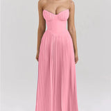 MARCELLA | Rochie maxi cu cădere delicată