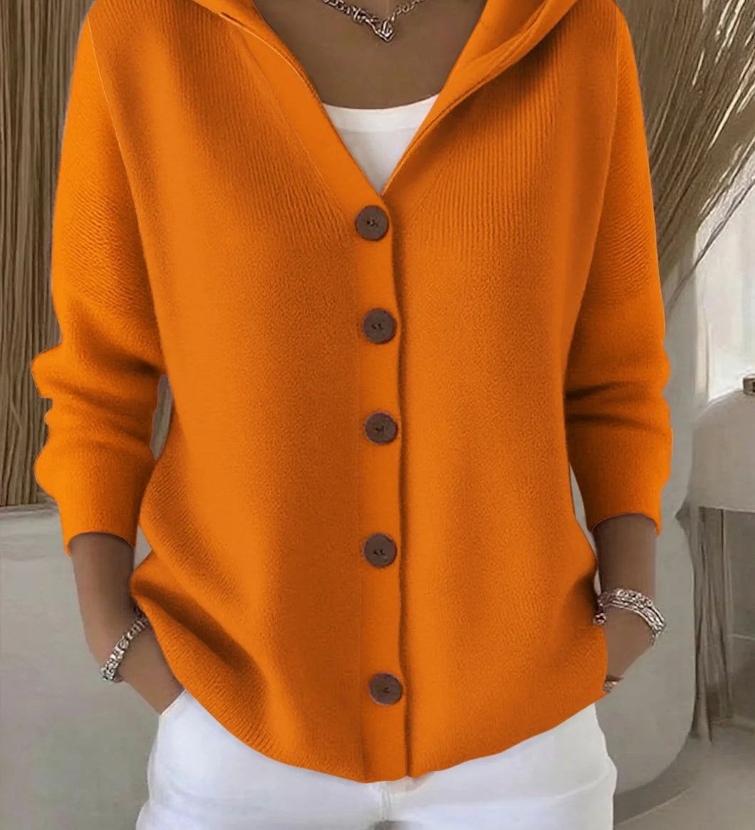 Fleur | Cardigan moale cu glugă
