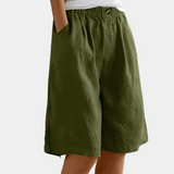 Ileana - Pantaloni scurți confortabili din bumbac