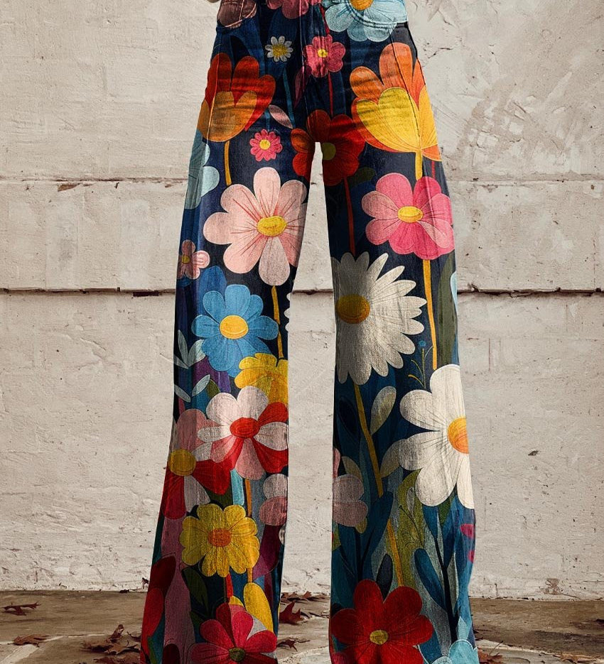 Karina - Pantaloni boho eleganți