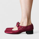 Ileana | Pantofi Mary Jane Retro cu Cataramă Rotundă Léa