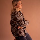 Luana – Jachetă cu imprimeu leopard