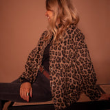 Luana – Jachetă cu imprimeu leopard