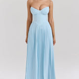 MARCELLA | Rochie maxi cu cădere delicată