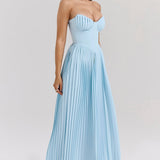 MARCELLA | Rochie maxi cu cădere delicată