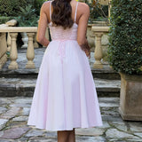 MAILEEN | Rochie Midi Elegantă în Stil Corset