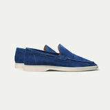 Loafer Clasic Suede Albastru Berry