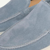 Loafer Clasic Suede Albastru Baby
