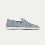 Loafer Clasic Suede Albastru Baby