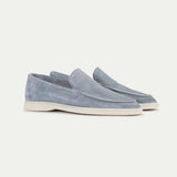 Loafer Clasic Suede Albastru Baby