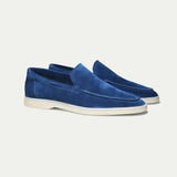 Loafer Clasic Suede Albastru Berry