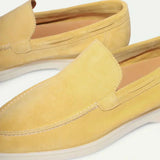 Loafer Clasic Suede Galben Citrus
