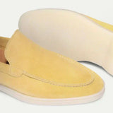 Loafer Clasic Suede Galben Citrus