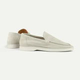 Loafer Clasic din Suede Crem