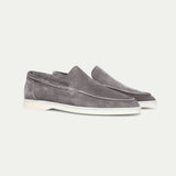 Loafer Clasic din Suede Gri