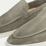 Loafer Clasic din Suede Verde Olive
