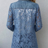 Sandra | Blazer cu Imprimeu Floral