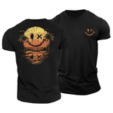 Marius - Tricou de vară cu imprimeu artistic relaxat