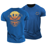 Marius - Tricou de vară cu imprimeu artistic relaxat