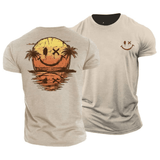 Marius - Tricou de vară cu imprimeu artistic relaxat