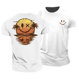 Marius - Tricou de vară cu imprimeu artistic relaxat