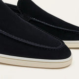 Loafer Clasic din Suede Albastru Marin