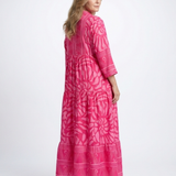 Marielle | Rochie Midi cu Buton în Față